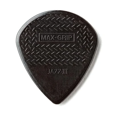 Abbildung von Médiators Jim Dunlop Stiffo Max Grip Jazz III nylon sachet de 6
