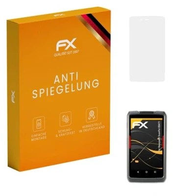 Abbildung von atFoliX Panzerfolie kompatibel mit Honeywell ScanPal EDA71 Schutzfolie, entspiegelnde und stoßdämpfende FX Folie (2X)