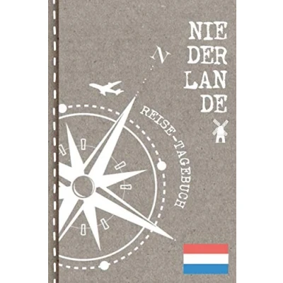 Abbildung von Niederlande Reisetagebuch: Reise Tagebuch zum Selberschreiben, ca. A5 Journal Dotted Punkteraster für Urlaub, Ferien, Auslandsjahr, Au Pair, Auswanderer Notizbuch 112 Seiten Dot Grid punktiert