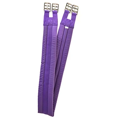 Abbildung von Rhinegold 0 Cotton Padded Girth 50 Purple Gurt, violett, 127 cm