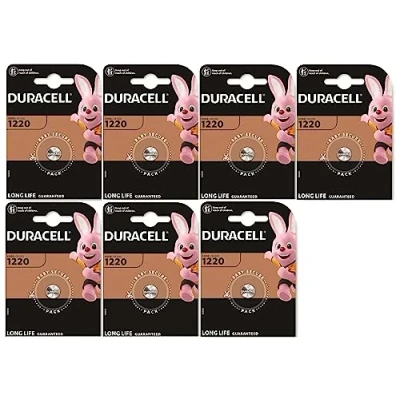 Abbildung von 7X Duracell 1220 (7 Blister mit 1 Batterie) 7 Batterien (CR1220)