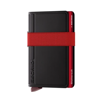 Abbildung von Secrid x Sheltersuit Bandwallet TPU black red