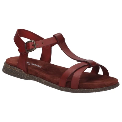 Abbildung von Josef Seibel Riemensandalette, Damen, Größe: 36, Rubin Schuhe