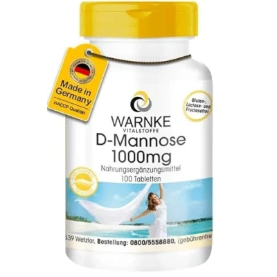 Abbildung von D Mannose 1000 mg Tabletten