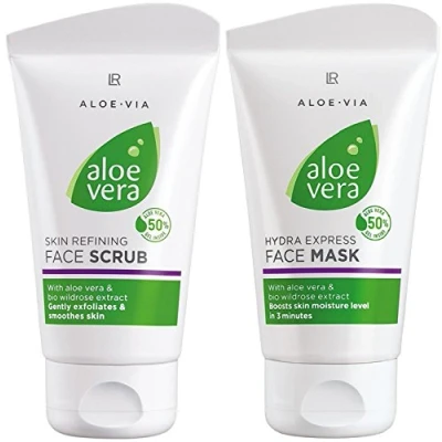Abbildung von LR Aloe VIA Vera Gesichtspflege Set (75 ml Gesichtspeeling &amp; 75 maske)