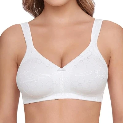Abbildung von Susa Damen Prothesen Bügel mit Vorgeformten Taschen BH, Weiß (weiß 003), 85C