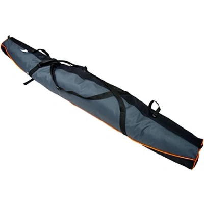 Abbildung von Aves 24 Skirucksack SKITASCHE Skibag 150 160 170 180 oder 190 cm für Ski + Skistöcke GRAU, Grau
