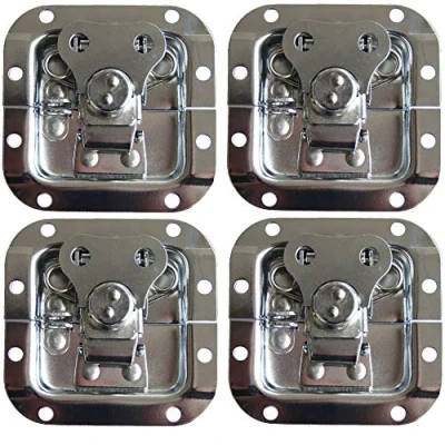 Abbildung von 4x Butterfly Verschluss klein abschliessbar Case Rack Schloß Catch Lock