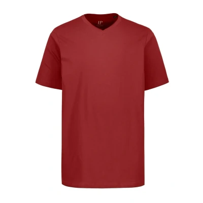 Abbildung von JP1880 Tshirt basic, Herren, Größe: 8XL, Burgunderrot