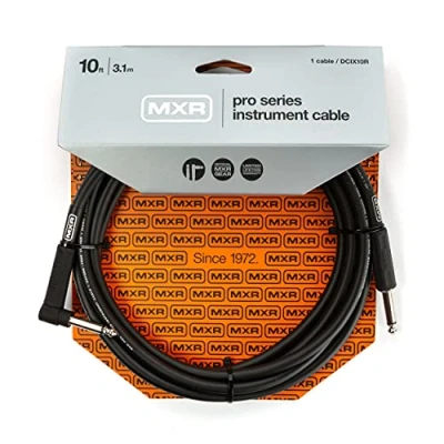 Abbildung von JIM DUNLOP MXR Pro Series Instrumentenkabel 10 Fuß 3,1 m, 1/4 Zoll Winkelstecker (DCIX10R)