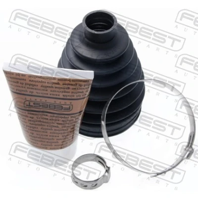 Abbildung von FEBEST 0217P P12 Achsmanschette radseitig PVC FORD: FOCUS 3 Turnier, 3, 2 Cabriolet, RENAULT: Kangoo II / Grand Kangoo, Express