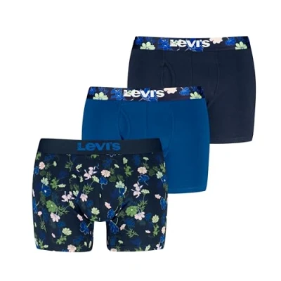Abbildung von Levi&#039;s® Boxershorts LEVIS MEN FLOWER BOXER BRIEF 3P ECOM (3er Set) mit floralem Muster