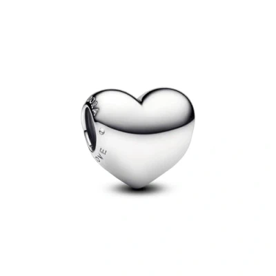 Abbildung von Pandora Charm Einhänger Be Love Gravierbares Herz Mini Silber 793439C00