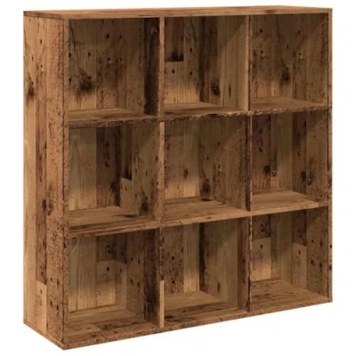 Abbildung von vidaXL Bücherregal Altholz Optik 98x29x97,5 cm