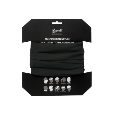 Abbildung von Brandit Multifunktionstuch Schlauchschal, Größe: One Size, Black