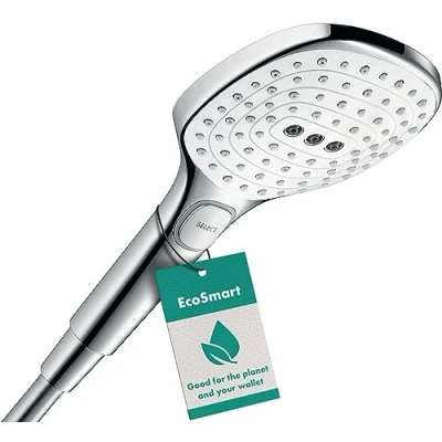Abbildung von hansgrohe Handbrause &quot;Raindance Select E&quot;, 12cm, 3 Strahlarten wassersparend, chrom