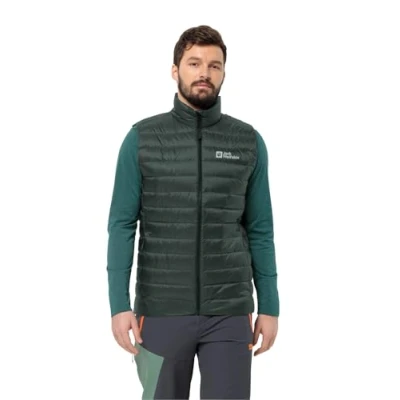 Abbildung von Jack Wolfskin Pilvi Weste, Herren, Größe: XL, Black olive