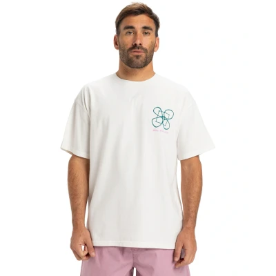 Abbildung von Quiksilver Outside Inside Tshirt print, Größe: Large, Wbk