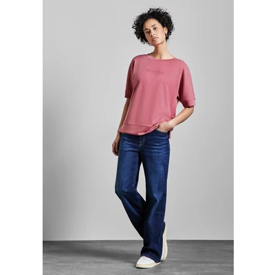 Abbildung von Street One MIT Wording Tshirt print, Damen, Größe: 36, Pink