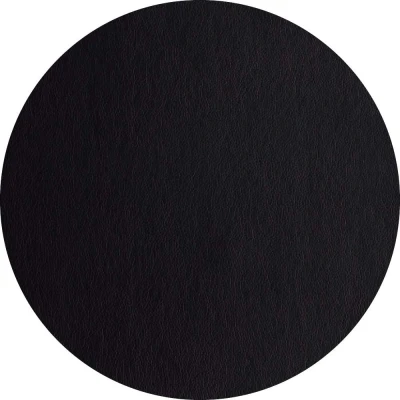 Abbildung von ASA Selection Platzset Leder Optik Fein Schwarz ø 38 cm