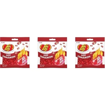 Abbildung von Jelly Belly 3x Hot Cinnamon (Zimt), 3 x 70g