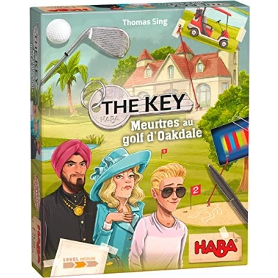 Abbildung von HABA 305611 The Key Oakdale Golf Morde Ermittlungsspiel ab 8 Jahren, 1 Stück (1er Pack)