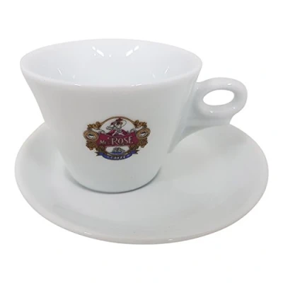 Abbildung von Mrs. Rose Caffe Cappuccinotasse mit Unterteller