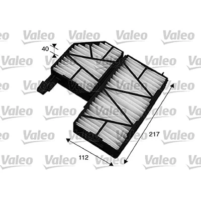 Abbildung von VALEO CLIMFILTER COMFORT 715563 Innenraumfilter Partikelfilter 131, 205, 217 102 40 SUBARU: Legacy 3 Kombi, Outback II, Limousine