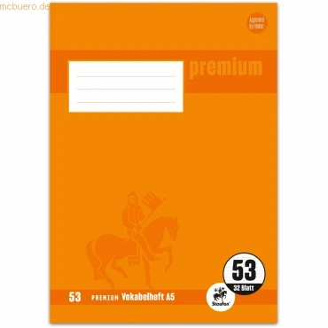 Abbildung von Staufen Vokabelheft Premium A5 32 Blatt