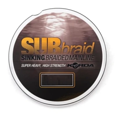 Abbildung von Korda Sub Braid 0,34mm / 1200m (20lb) Geflochtene Schnur