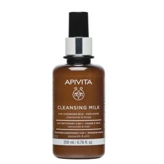 Abbildung von Apivita Milch Face Care Cleansers 3 in 1 Cleansing Milk with Chamomile &amp; Honey
