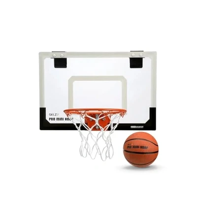 Abbildung von Sklz Basketballkorb Pro Mini Hoop, Mehrfarbig, Standard (18&quot; x 12&quot;) Ball enthalten