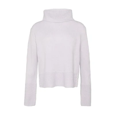 Abbildung von comma Rollkragen IM Relaxed FIT Strickpullover, Damen, Größe: 38, Flieder