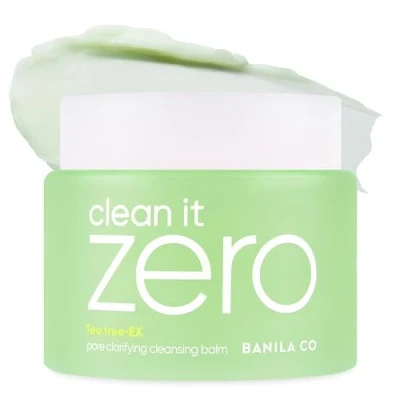 Abbildung von BANILA CO Clean it Zero Porenaufhellender ReinigungsbalsamKoreanischer Make up Entferner, Reinigungsmittel für fettige Haut und AkneHergestellt mit AHA PHA Teebaumextrakt 180 g (1er Pack)