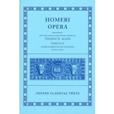 Abbildung von Homeri Opera.Tomus.IV: Odysseae Libros XIII XXIV (Oxford Classical Texts)