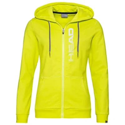 Abbildung von HEAD Damen Club Greta Hoodie Fz W Trainingsanz ge, Gelb/Weiss, S EU