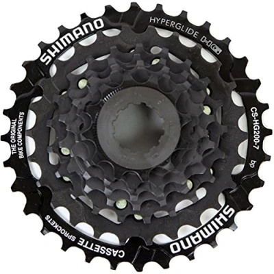 Abbildung von SHIMANO Alivio 7 Gang Kassette, Schwarz, 12 28