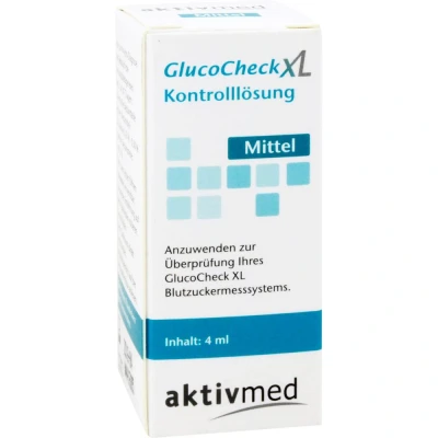 Abbildung von Gluco Check Xl Kontrolllösung mittel