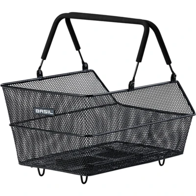 Abbildung von Fahrradkorb Für Hinten Basil Cento MIK 46 X 33 26 Cm Schwarz