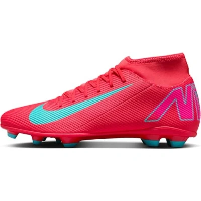 Abbildung von Nike Performance Mercurial Superfly 10 CLUB FG/MG Fußballschuh Nocken, Größe: 46, Ember glow/aurora green Schuhe