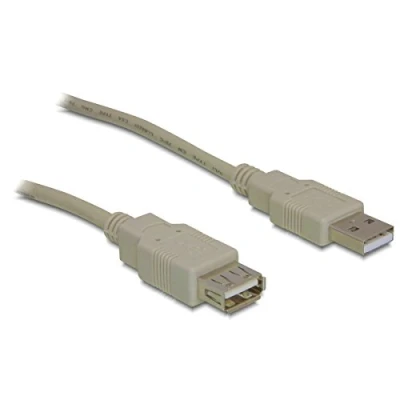 Abbildung von DeLOCK USB 2.0 Verlängerungskabel 1,8m Stecker A auf B