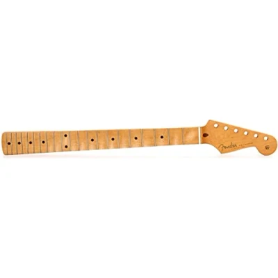 Abbildung von Fender Road Worn® Stratocaster® 50&#039;s Hals, 21 hohe Bünde im Vintage Stil, Ahorn, weiches „V“