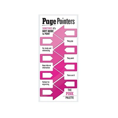 Abbildung von Page Pointers Markers Pink