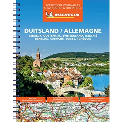 Abbildung von ALLEMAGNE, BENELUX, AUT, SUISSE, TCH 22462 ATLAS: Wegenatlas Schaal 1 : 300.000 (Michelin Atlassen)