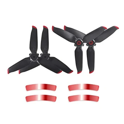 Abbildung von Fututech Propeller für DJI FPV Ersatzteil FPV, Zubehör Drohne, Flug leise (Red Two Pairs)