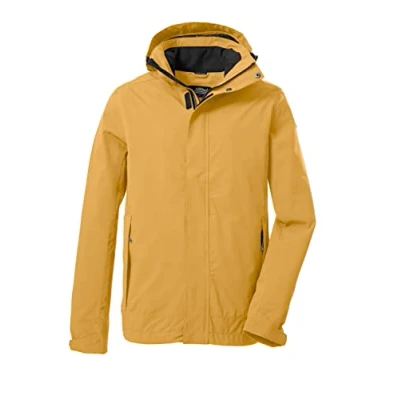 Abbildung von Killtec Herren Funktionsjacke/Outdoorjacke mit abzippbarer Kapuze KOS 87 MN JCKT_XENIOS; dunkelgelb, XXL, 39147 000