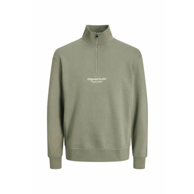 Abbildung von Jack &amp; Jones Jorvesterbro Sweatshirt, Herren, Größe: XS, Silver sage