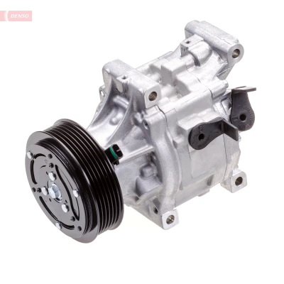 Abbildung von DENSO DCP09060 Kompressor SCSC06 12 PAG 46 YF R 134a, 1234yf mit Magnetkupplung FIAT: 500 Schrägheck, Doblo I Kombi, Cargo