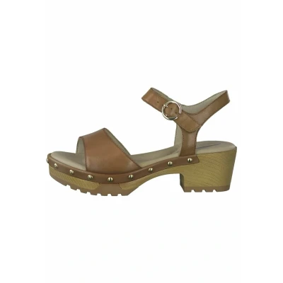 Abbildung von Tamaris Comfort Plateausandalette cognac, Damen, Größe: 38, Cognac Schuhe