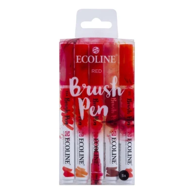 Abbildung von Talens ECOLINE® Brush Pens Rot 1.0 3.0 mm